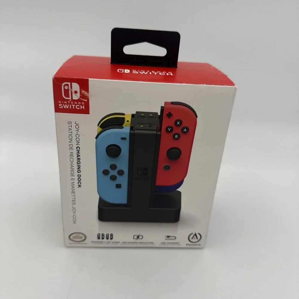 PowerA Nintendo Switch Joy-Con Charging Dock Black